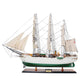 DANMARK PAINTED MODEL SHIP | Museum-quality | Fully Assembled Wooden Ship Models For Wholesale