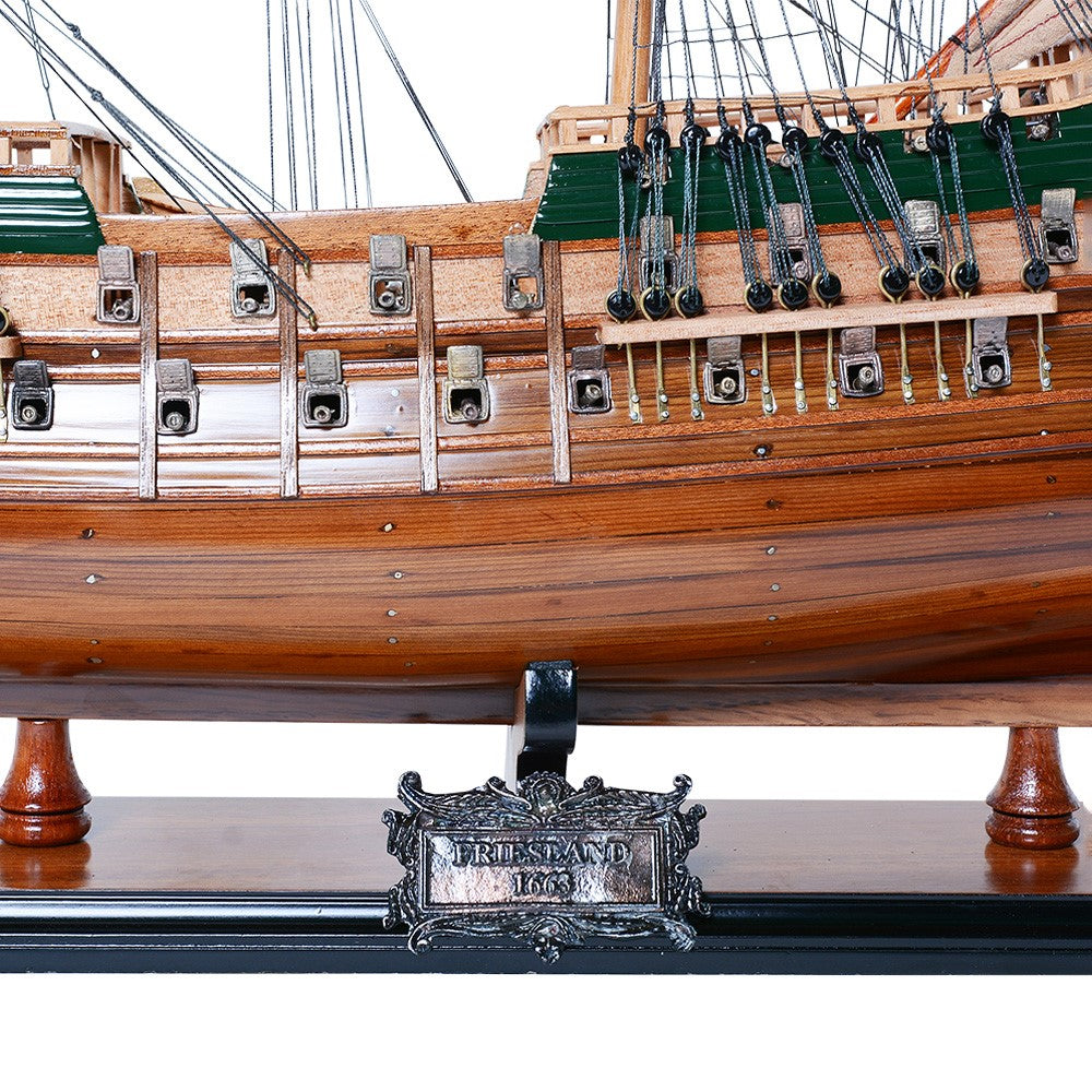 FRIESLAND MODEL SHIP MEDIUM | High-quality | Fully Assembled Wooden Ship Models For Wholesale