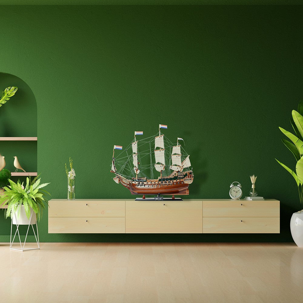 FRIESLAND MODEL SHIP MEDIUM | High-quality | Fully Assembled Wooden Ship Models For Wholesale