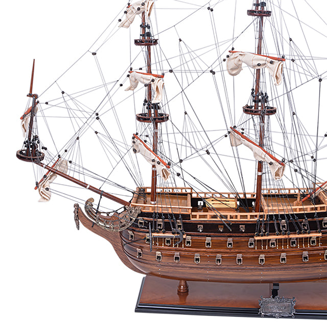 FURIEUX (L80) | Museum-quality | Fully Assembled Wooden Ship Models For Wholesale