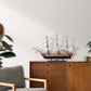 USS CONSTITUTION MODEL SHIP SMALL WITH DISPLAY CASE | High-quality | Fully Assembled Wooden Ship Models