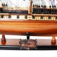 USS CONSTITUTION MIDSIZE WITH DISPLAY CASE | High-quality | Fully Assembled Wooden Ship Model
