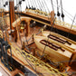 USS CONSTITUTION MIDSIZE WITH DISPLAY CASE | High-quality | Fully Assembled Wooden Ship Model