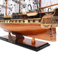 USS CONSTITUTION MIDSIZE WITH DISPLAY CASE | High-quality | Fully Assembled Wooden Ship Model