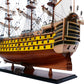 HMS Victory Painted Large size - THE FAMOUS BATTLESHIP Of THE ROYAL NAVY