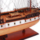 USS CONSTITUTION 56L WITH DISPLAY CASE NO GLASS | High-quality | Fully Assembled Wooden Ship Model
