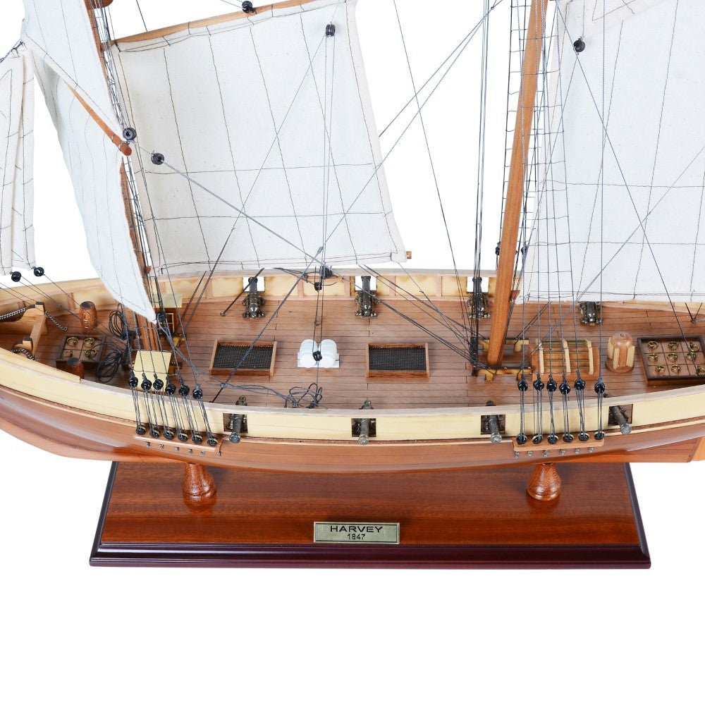 HARVEY MODEL SHIP | Museum-quality | Fully Assembled Wooden Ship Models For Wholesale