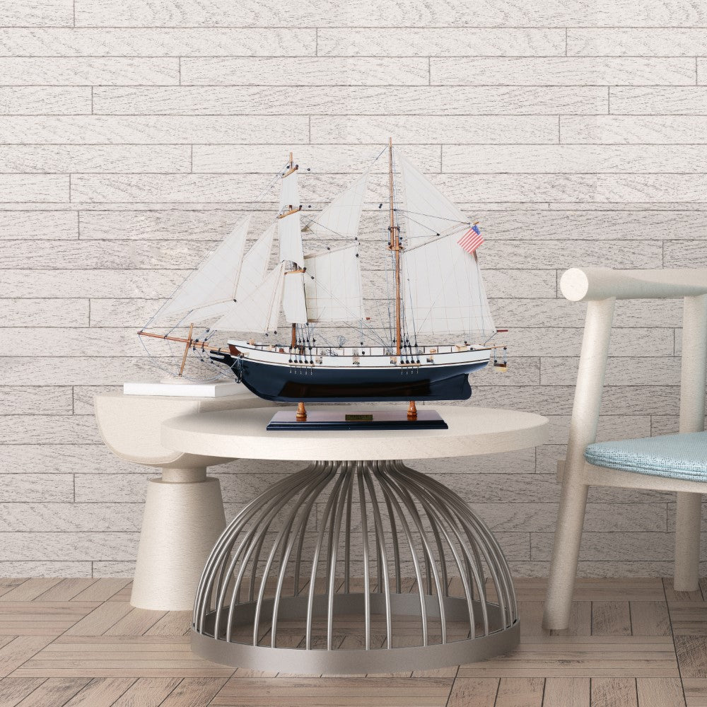HARVEY MODEL SHIP PAINTED | Museum-quality | Fully Assembled Wooden Ship Models For Wholesale