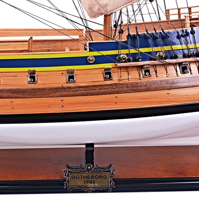 GOTHEBORG | Museum-quality | Fully Assembled Wooden Ship Models For Wholesale