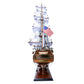 Exclusive 34-inch USS Constitution Wooden Model Ship - Museum Quality