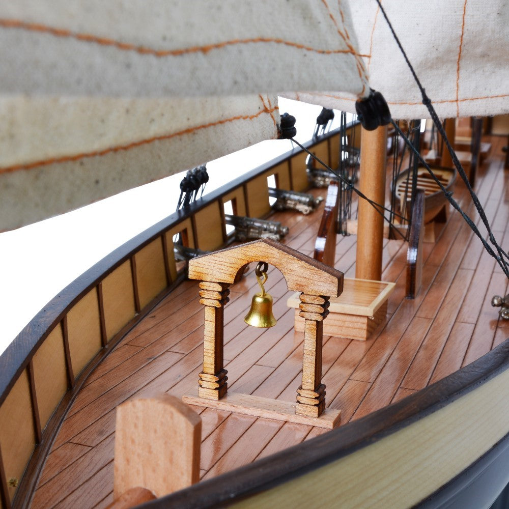 LYNX MODEL SHIP PAINTED | Museum-quality | Fully Assembled Wooden Ship Models For Wholesale