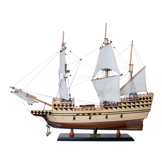 MAYFLOWER MODEL SHIP FULLY ASSEMBLE | Museum-quality | Fully Assembled Wooden Ship Models For Wholesale