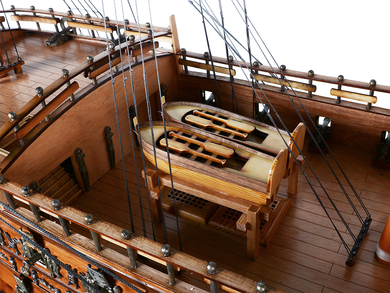 HMS SOVEREIGN OF THE SEAS MODEL SHIP XL WITH DISPLAY CASE NO GLASS | High-quality | Fully Assembled Wooden Ship Models