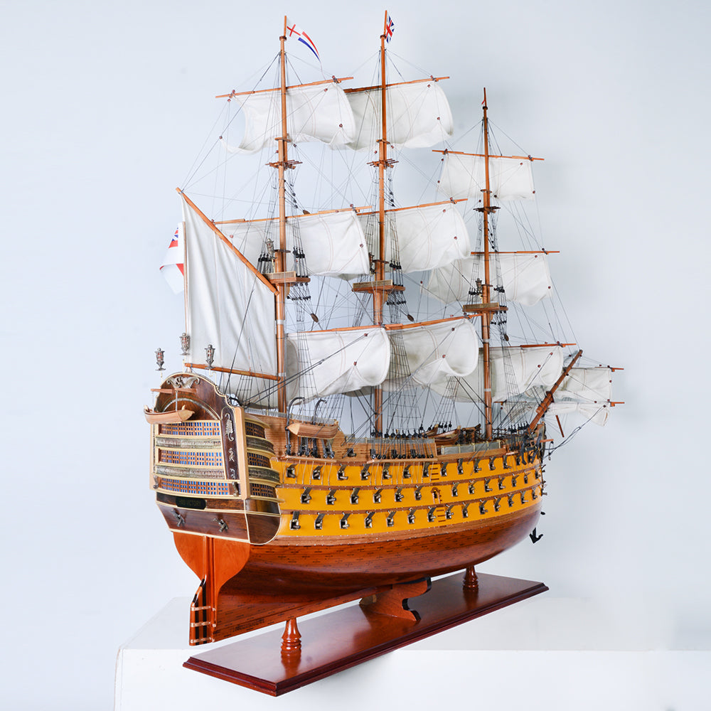 HMS Victory Painted XLarge Fleet Admiral Line | Fully Assembled