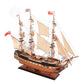 HMS SURPRISE MODEL SHIP LARGE WITH FLOOR DISPLAY CASE | High-quality | Fully Assembled Wooden Ship Models