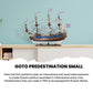 GOTO PREDESTINATION MODEL SHIP SMALL | High-quality | Fully Assembled Wooden Ship Models For Wholesale
