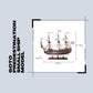GOTO PREDESTINATION MODEL SHIP SMALL | High-quality | Fully Assembled Wooden Ship Models For Wholesale