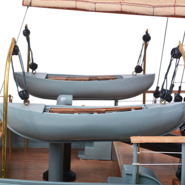 Fram Painted Admiral Line Ship Model Medium | Fully Assembled