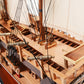 HMS ENDEAVOUR OPEN HULL MODEL SHIP L80 | Museum-quality | Fully Assembled Wooden Ship Models For Wholesale