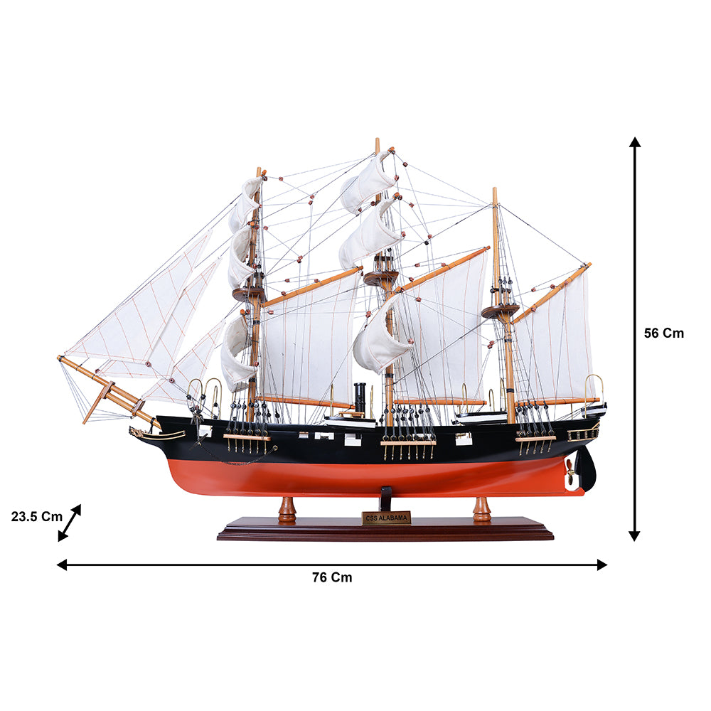 CSS ALABAMA | High-quality | Fully Assembled Wooden Model boats For Wholesale