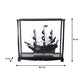 Black Pearl Pirate Ship Midsize With Display Case