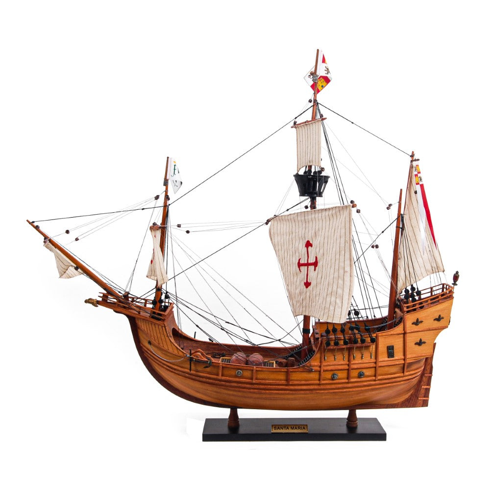 SANTA MARIA COLUMBUS MODEL SHIP | Museum-quality | Fully Assembled Wooden Ship Models For Wholesale