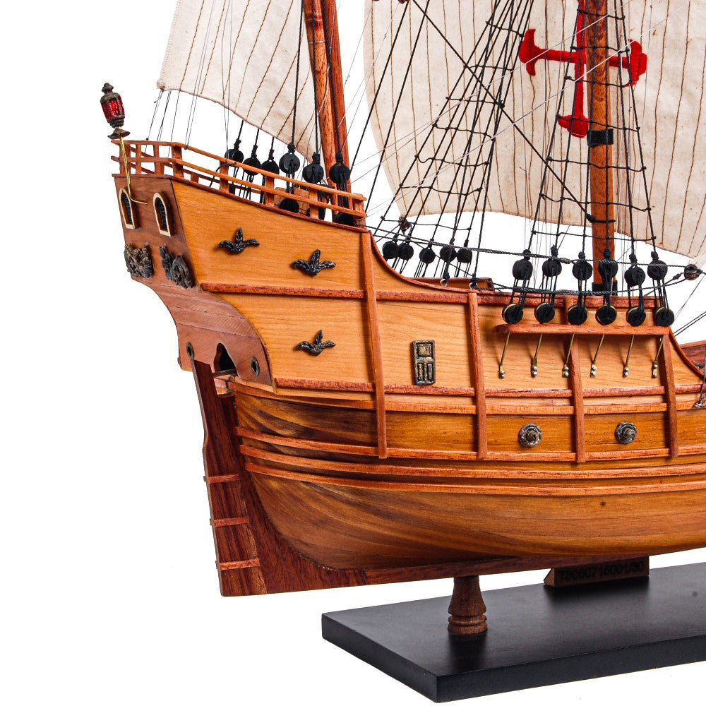 SANTA MARIA COLUMBUS MODEL SHIP | Museum-quality | Fully Assembled Wooden Ship Models For Wholesale