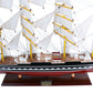 KRUZENSHTERN PAINTED L80CM | High-quality | Fully Assembled Wooden Ship Models For Wholesale