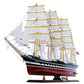 KRUZENSHTERN PAINTED L80CM | High-quality | Fully Assembled Wooden Ship Models For Wholesale