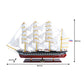 KRUZENSHTERN PAINTED L80CM | High-quality | Fully Assembled Wooden Ship Models For Wholesale