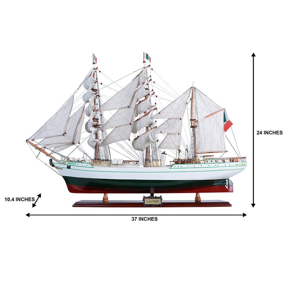 T391 - Cuauhtemoc Large (curved sails) L80