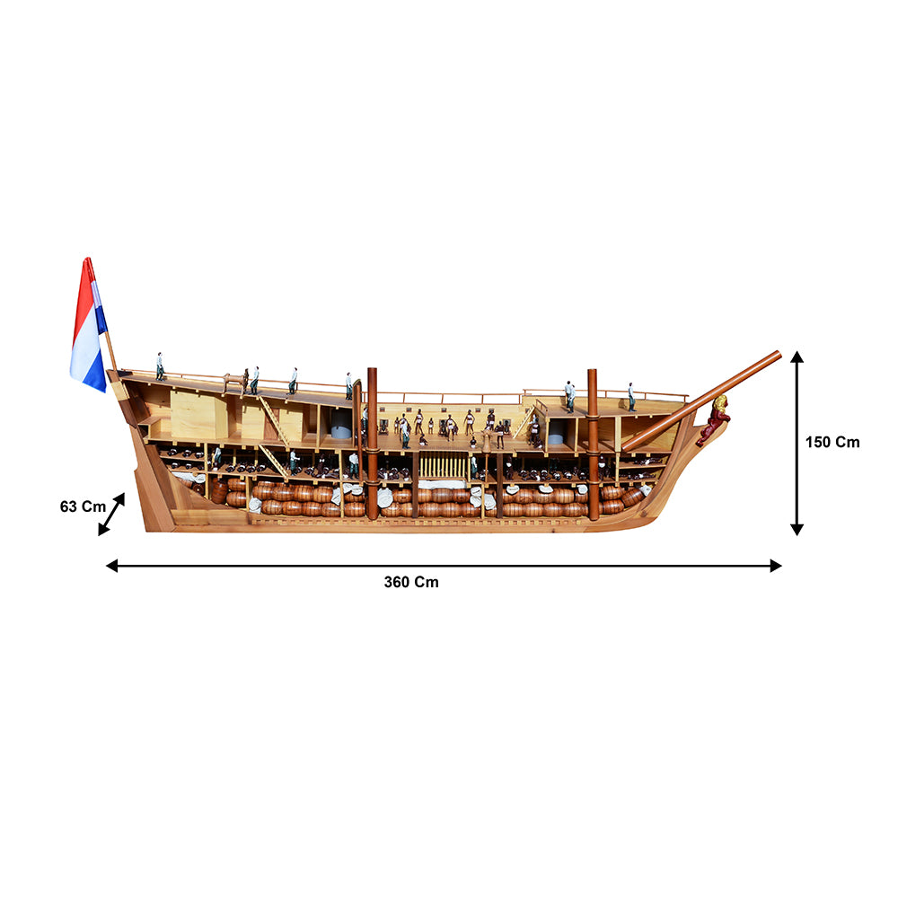 T393 - Dutch Slave Model Ship