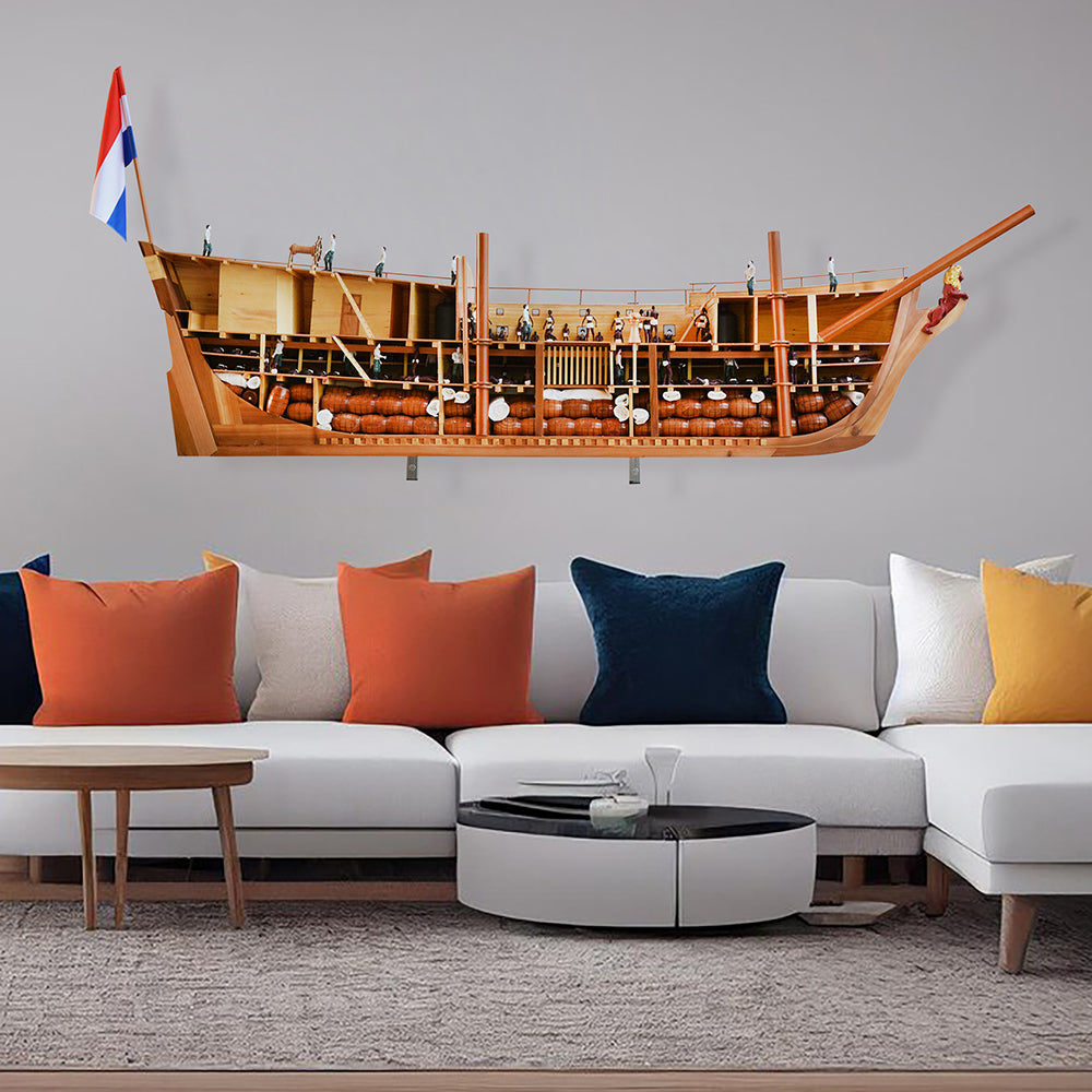 T393 - Dutch Slave Model Ship