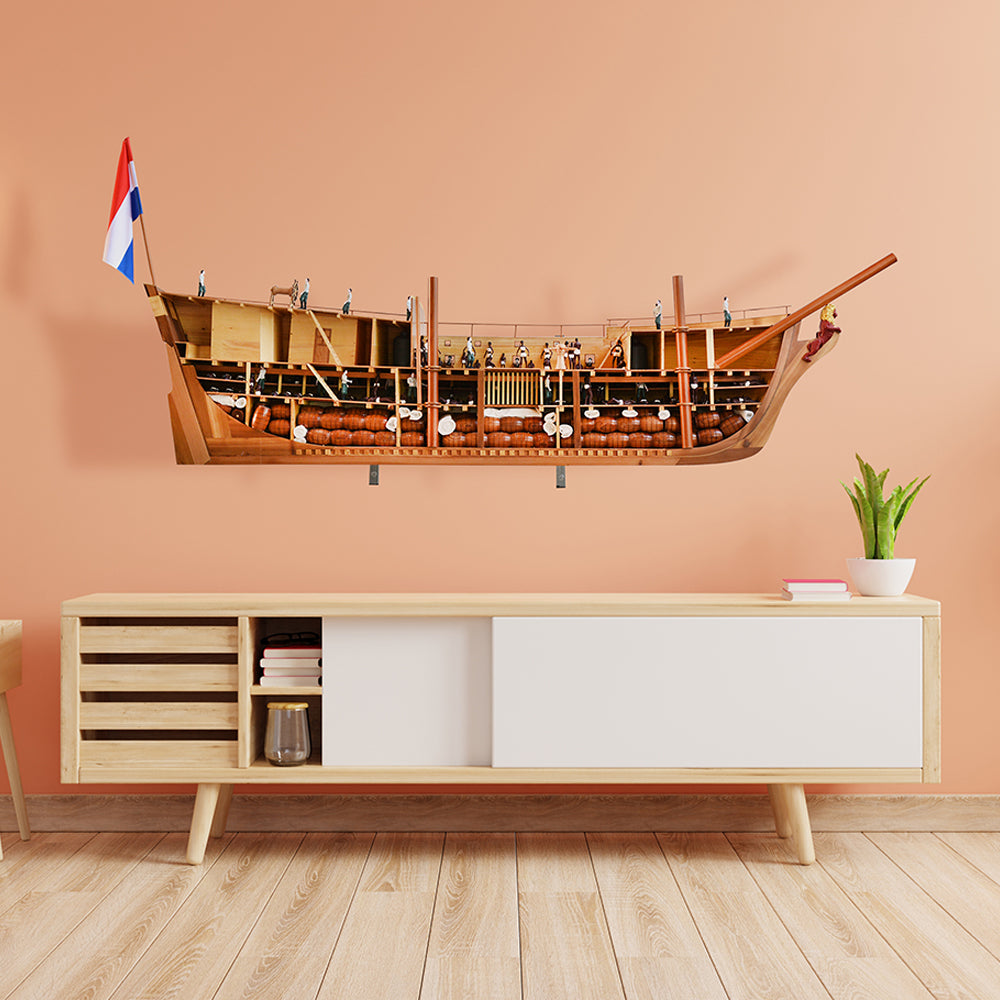 T393 - Dutch Slave Model Ship