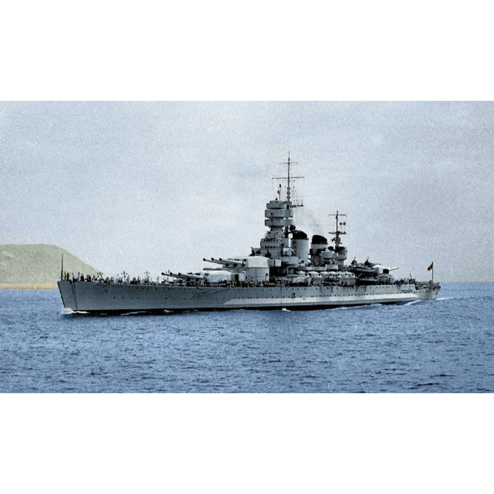 Italian Vittorio Veneto Littorio-Class (Pennant No. 550) 36 Inches Battleship Model