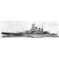 Italian Vittorio Veneto Littorio-Class (Pennant No. 550) 36 Inches Battleship Model