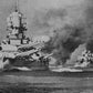 Italian Vittorio Veneto Littorio-Class (Pennant No. 550) 36 Inches Battleship Model
