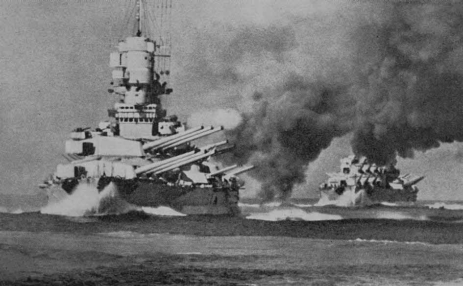 Italian Vittorio Veneto Littorio-Class (Pennant No. 550) 36 Inches Battleship Model