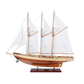 ATLANTIC YACHT Model Yacht | Museum-quality | Fully Assembled Wooden Ship Model For Wholesale