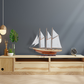 ATLANTIC YACHT Model Yacht | Museum-quality | Fully Assembled Wooden Ship Model For Wholesale