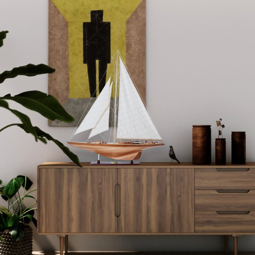 ENDEAVOUR Model Yacht Xlarge | Fully Assembled Wooden Ship Model For Wholesale