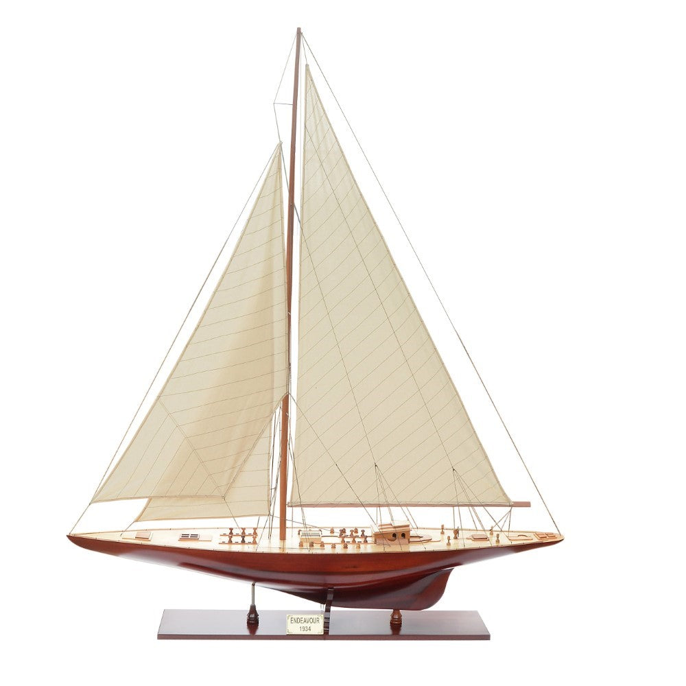 ENDEAVOUR XXL Model Yacht | Museum-quality | Fully Assembled Wooden Ship Model For Wholesale