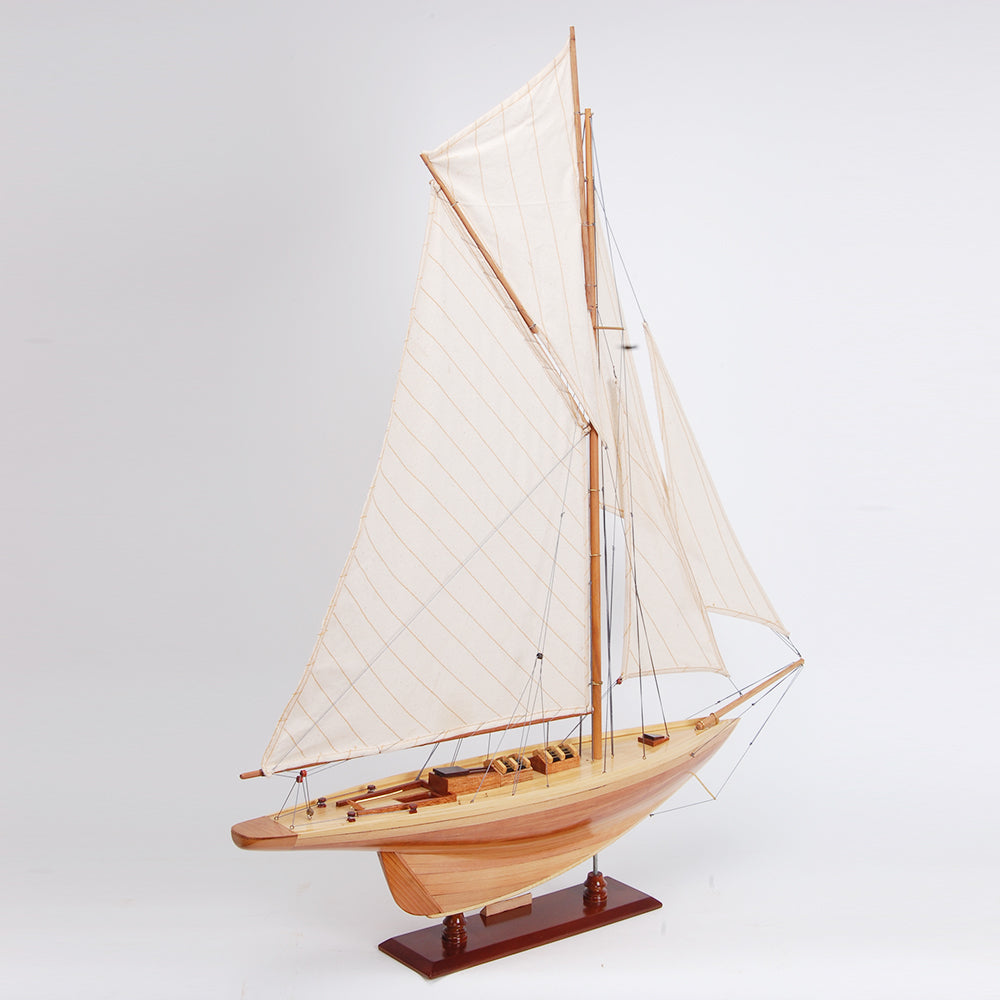 Pen Duick Model Yacht Large | Fully Assembled Wooden Ship Model For Wholesale