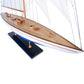 Enterprise Painted XLarge Sailboat Schooner Yacht Model