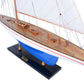Enterprise Painted XLarge Sailboat Schooner Yacht Model