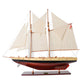 BLUENOSE II PAINTED L Model Yacht | Museum-quality | Partially Assembled Wooden Yacht Model For Wholesale