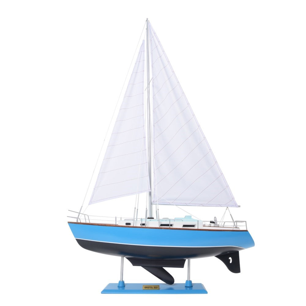 BRISTOL 35.5 Model Yacht | Partially Assembled Wooden Yacht Model For Wholesale