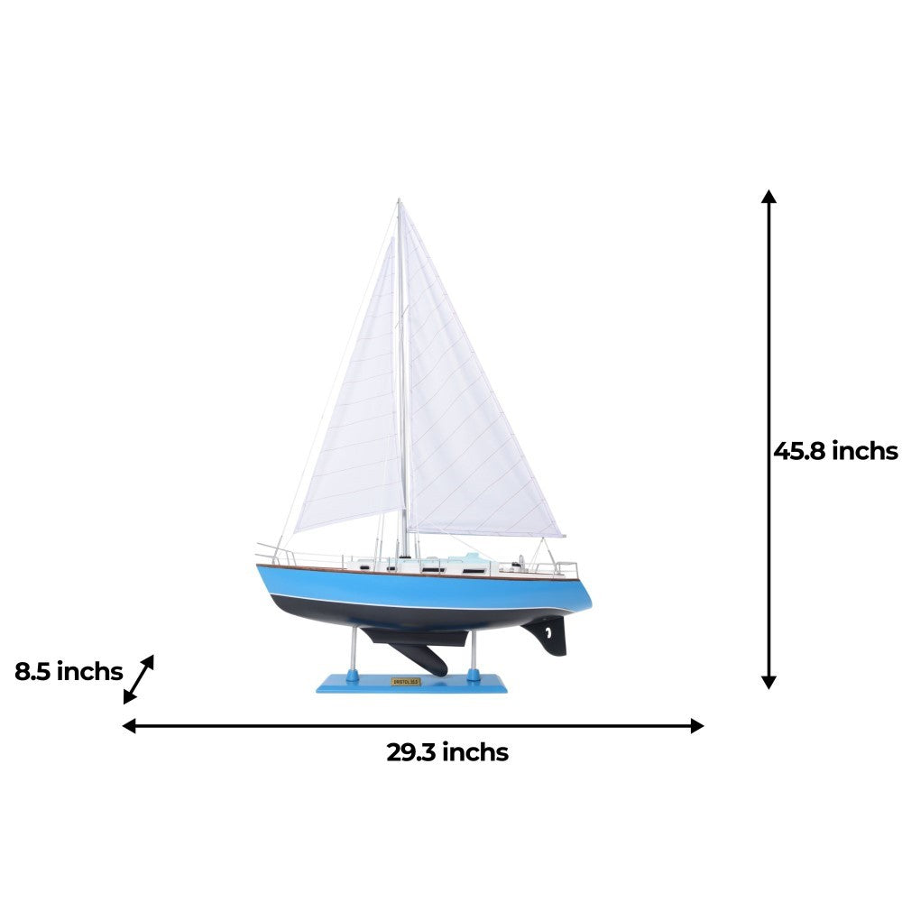 BRISTOL 35.5 Model Yacht | Partially Assembled Wooden Yacht Model For Wholesale