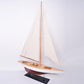 Constellation Painted Model Yacht Large | Fully Assembled Wooden Ship Model For Wholesale