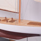USS Constellation Painted Large Sailboat Schooner Yacht Model L81cm